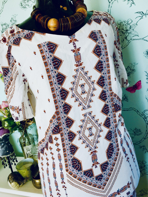 Šaty boho se vzory aztéckými — foto 3