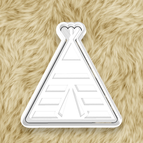 Vykrajovátko na téma indián - teepee — foto 4