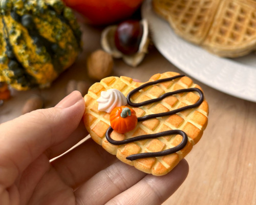Dýňová waffle (brož) — foto 2