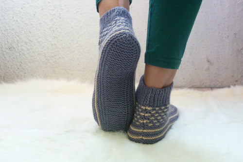 Pletené ponožky unisex — foto 2