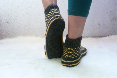 Pletené ponožky unisex — foto 2