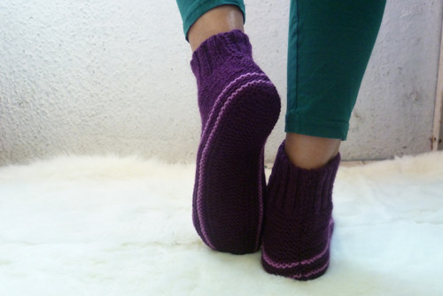 Pletené ponožky unisex — foto 2