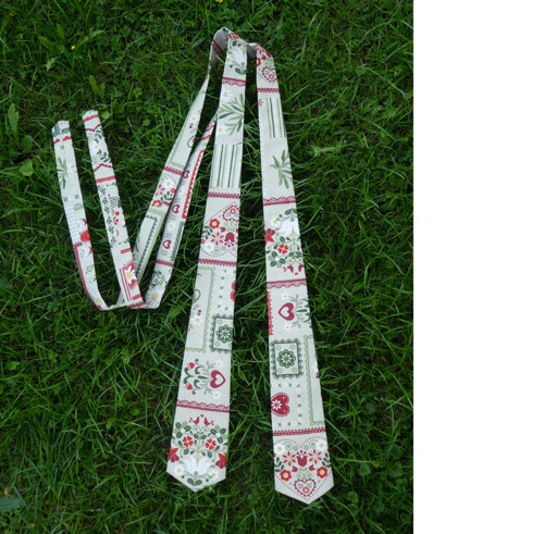 Kravata Poniklec patchwork — foto 3