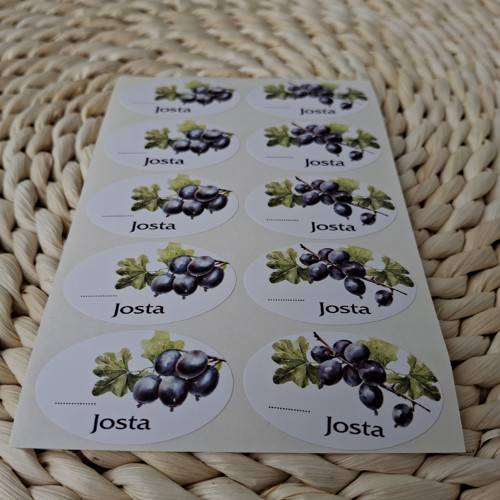 Josta - etikety samolepící — foto 2