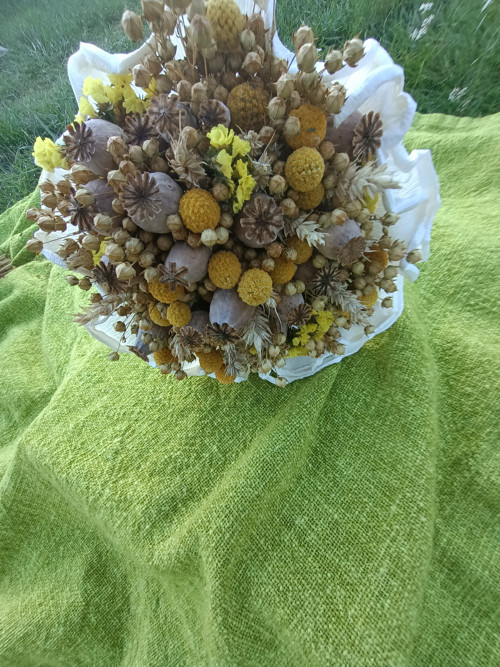 Lněná kytice — foto 3