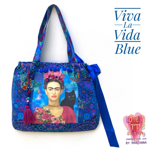 Kabelka "Viva La Vida" Blue — foto 2