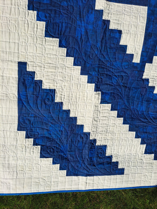 Log Cabin Blue Star — foto 2