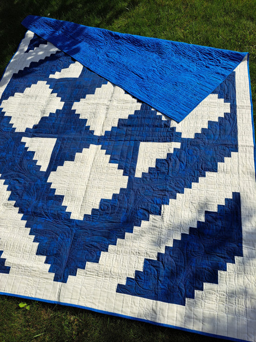 Log Cabin Blue Star — foto 5