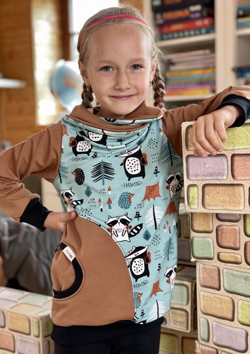Mikina JEZEVEC a mýval — foto 3