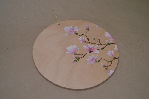 Dřevěný obraz Magnolie — foto 2