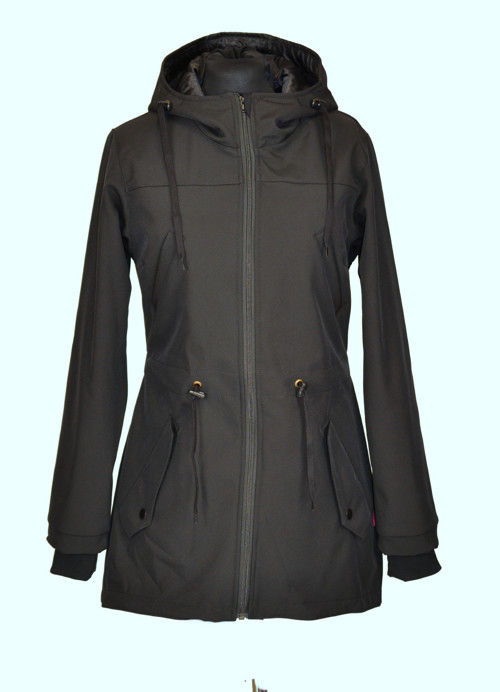Softshell.nosící parka-černá — foto 2