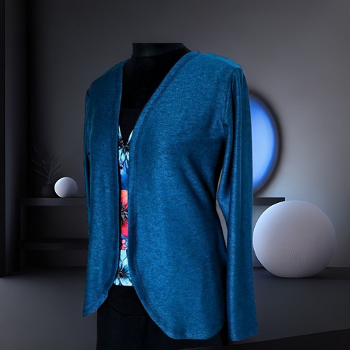 Dámský cardigan s kapsami — foto 2