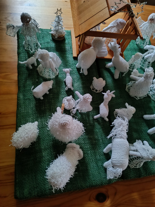 Velký pletený betlém — foto 2