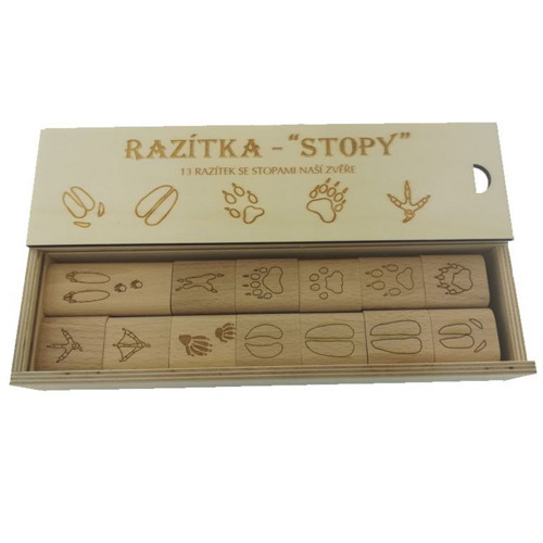 Sada RAZÍTEK - stopy zvěře — foto 2