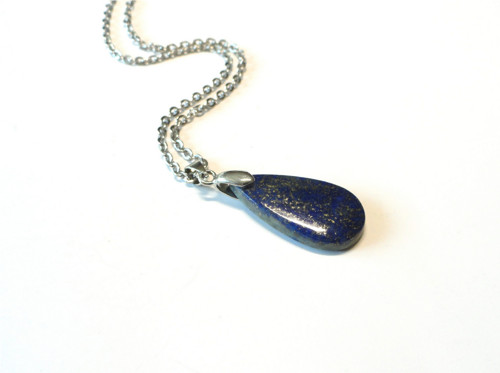Lapis lazuli, chirurgická ocel — foto 2