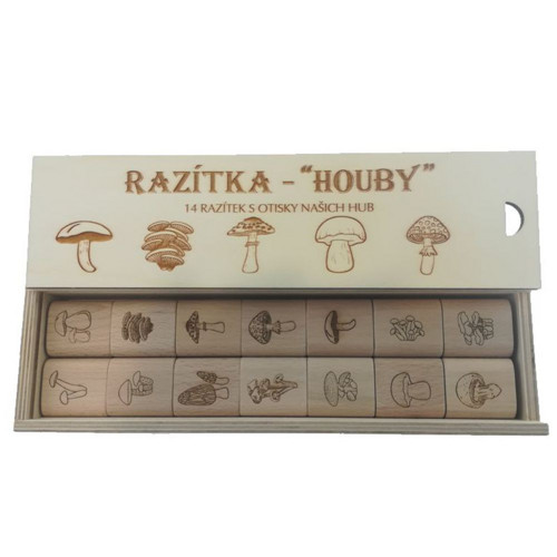Sada RAZÍTEK - houby — foto 2