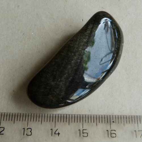 Obsidián zlatý - 4,5 cm — foto 3