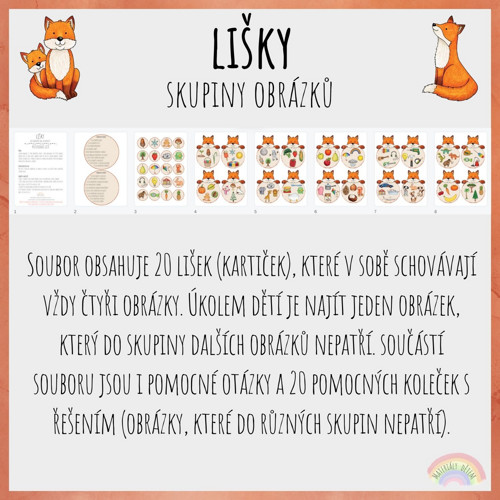 Lišky, skupiny obrázků — foto 2