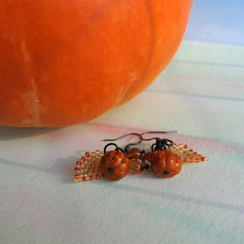 Orange - náušnice — foto 6