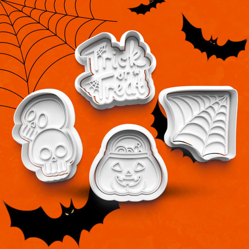Vykrajovátko Halloween - lebky — foto 3