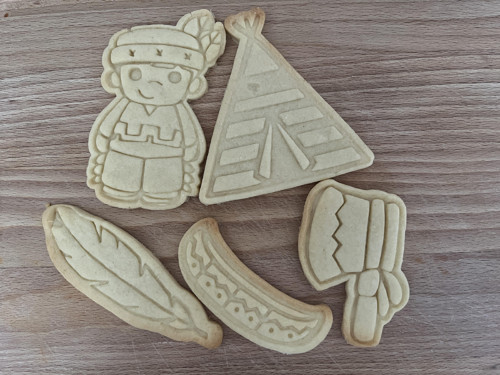 Vykrajovátko na téma indián - teepee — foto 2
