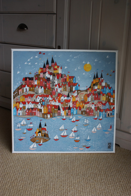 Slaná vůně léta ... 50x50cm — foto 4