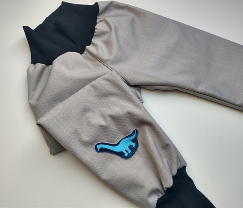 Rostoucí softshellky s BERÁNKEM šedé — foto 3