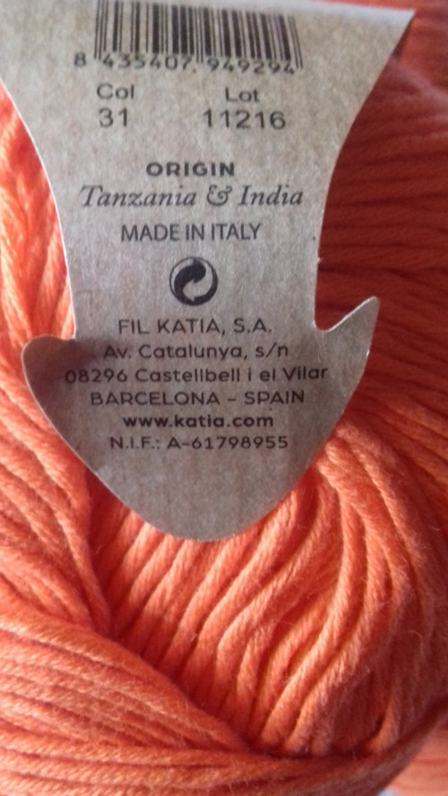 Příze Katia Fair Cotton — foto 4