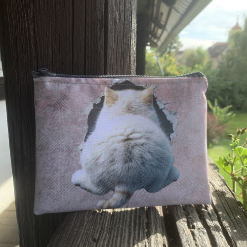 Kočka v díře - taštička - kapsička — foto 2
