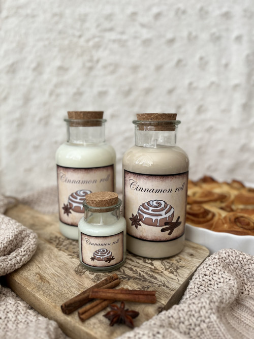 Svíčka Skořicová rolka 90 ml — foto 3