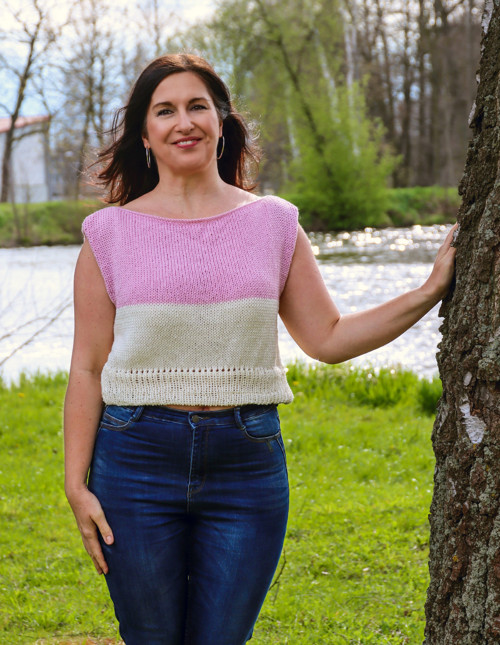 Vesta růžovosmetanová — foto 3