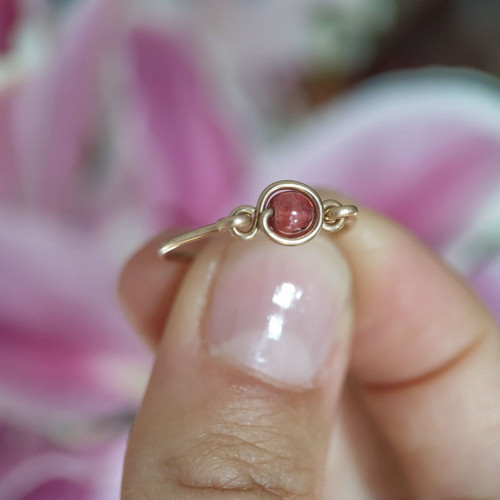 Prstýnek přátelství Fuchsia — foto 2
