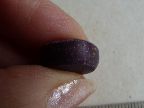 Rubín - kabašon - 1,3 cm (R3) — foto 3