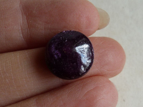 Rubín - kabašon - 1,3 cm (R3) — foto 6