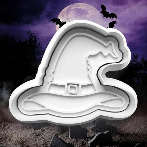Vykrajovátko Halloween - čarodějnický klobouk — foto 3