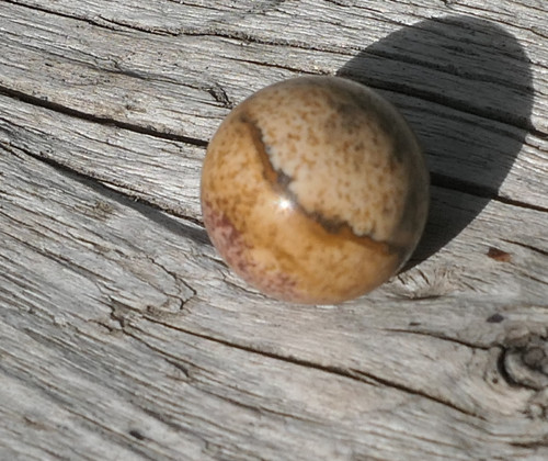 Kulička 12,2 mm - jaspis obrázkový V501 — foto 6