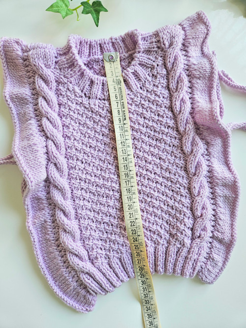 Dětská pletená vesta Iris — foto 5