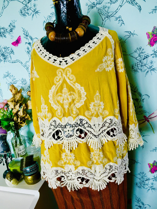 Boho tunika velkolepá — foto 2