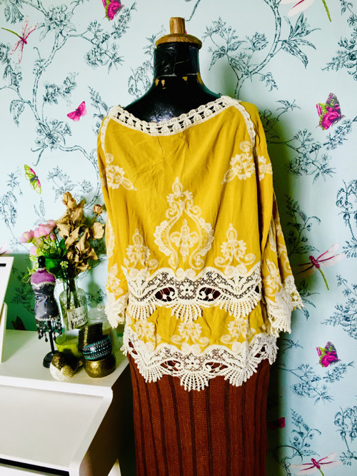 Boho tunika velkolepá — foto 4