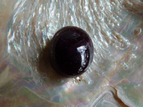 Rubín - kabašon - 1,5 cm (R6) - Extra — foto 5