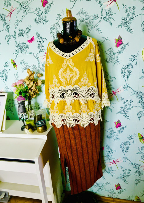 Boho tunika velkolepá — foto 3