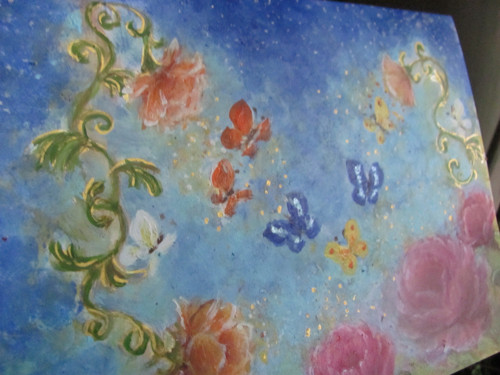 Fantazie - originál malované přání — foto 3