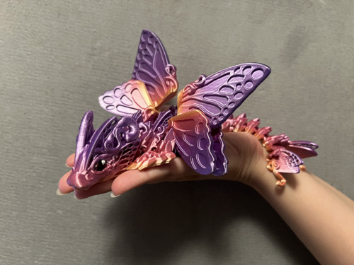 Motýlí Drak - 23 cm - 3D Tisk — foto 2