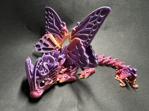 Motýlí Drak - 23 cm - 3D Tisk — foto 4