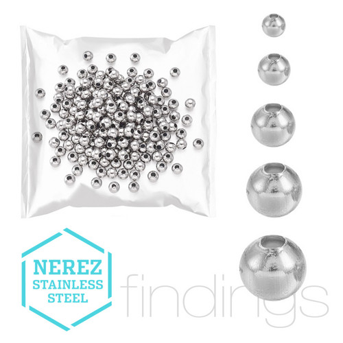 Korálky nerez OCEL / 3mm / 70ks — foto 4