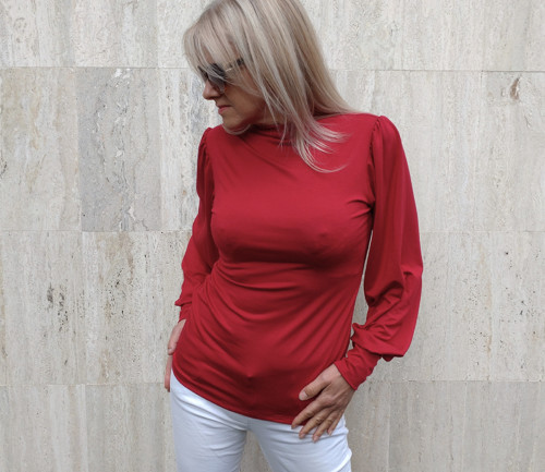 Elegantní tričko- 30 barev — foto 3