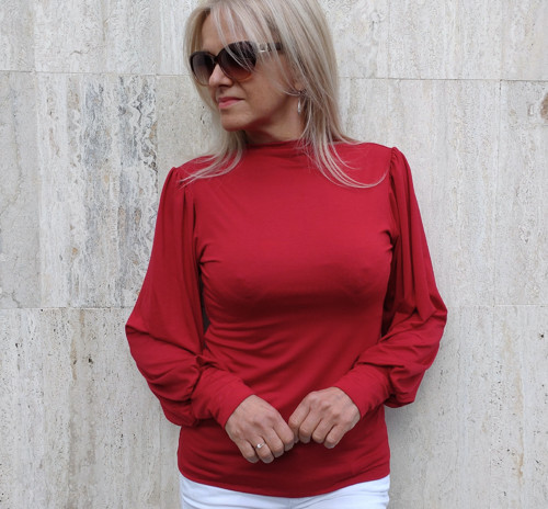Elegantní tričko- 30 barev — foto 2