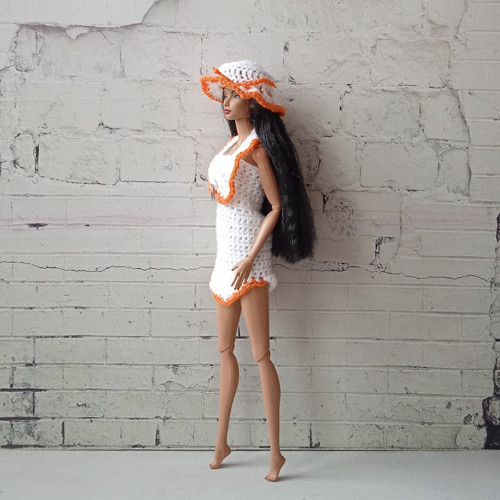 Pro Barbie, FR, Integrity - šaty, klobouček — foto 3