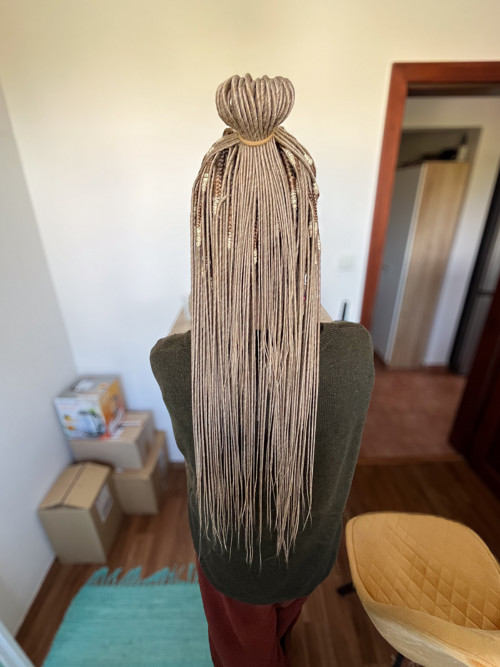 DE SET Pseudodredů (přirozená blond) — foto 3