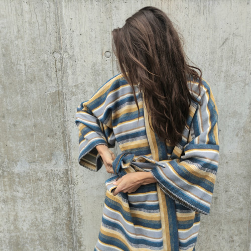 Kimono kabátek flanel — foto 2